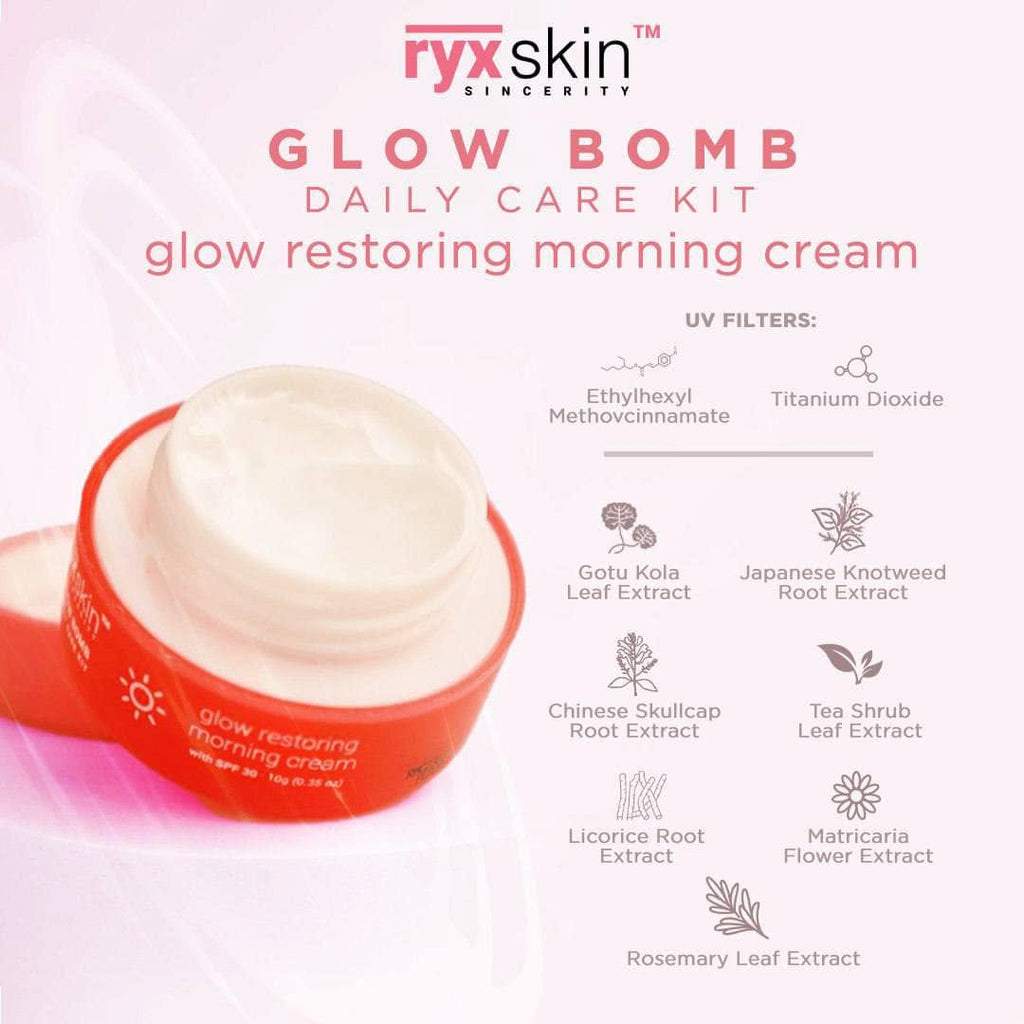 RYX Skin Sincerity Glow Bomb Daily Care Kit