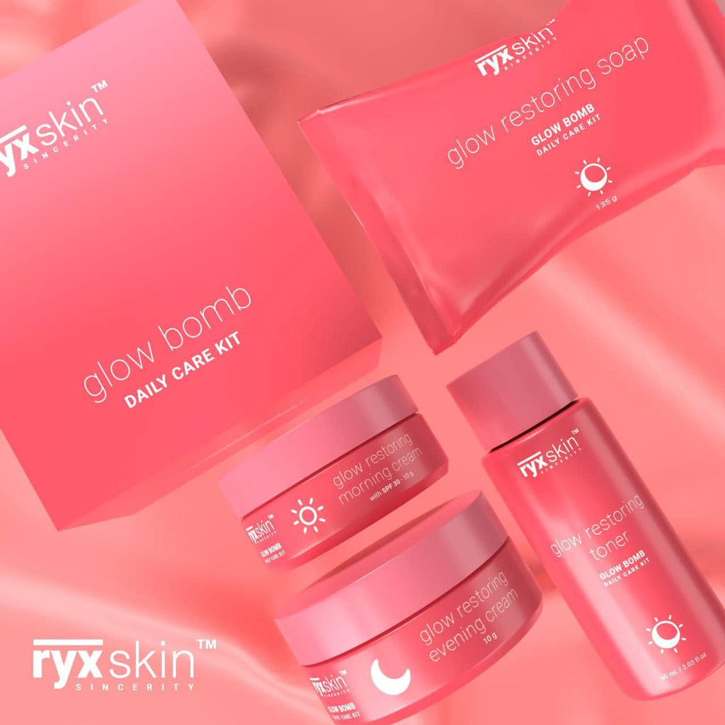 RYX Skin Sincerity Glow Bomb Daily Care Kit