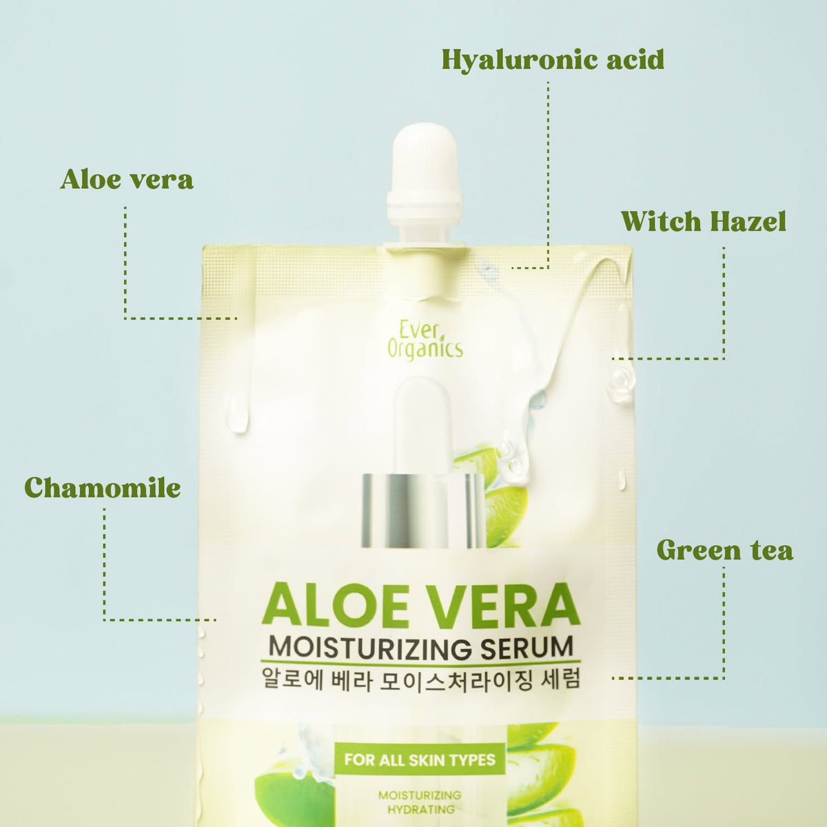 Ever Organics Aloe Vera Moisturizing Serum 30g
