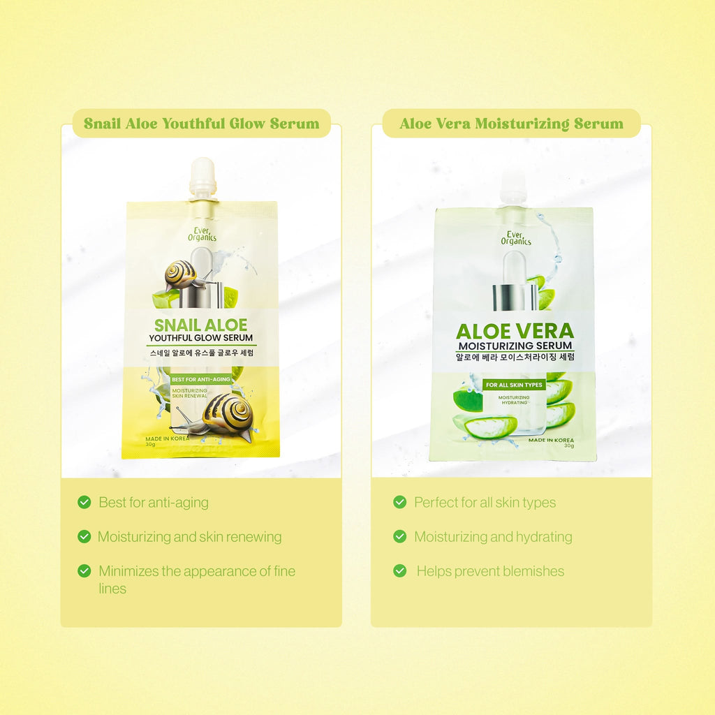 Ever Organics Aloe Vera Moisturizing Serum 30g