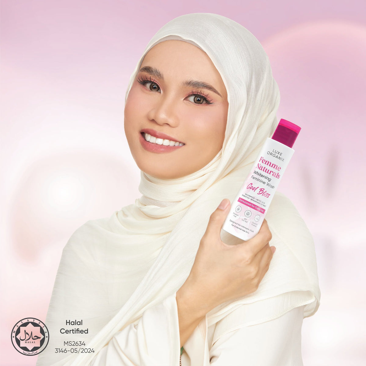Luxe Organix Femme Naturals Cool Bliss Feminine Wash