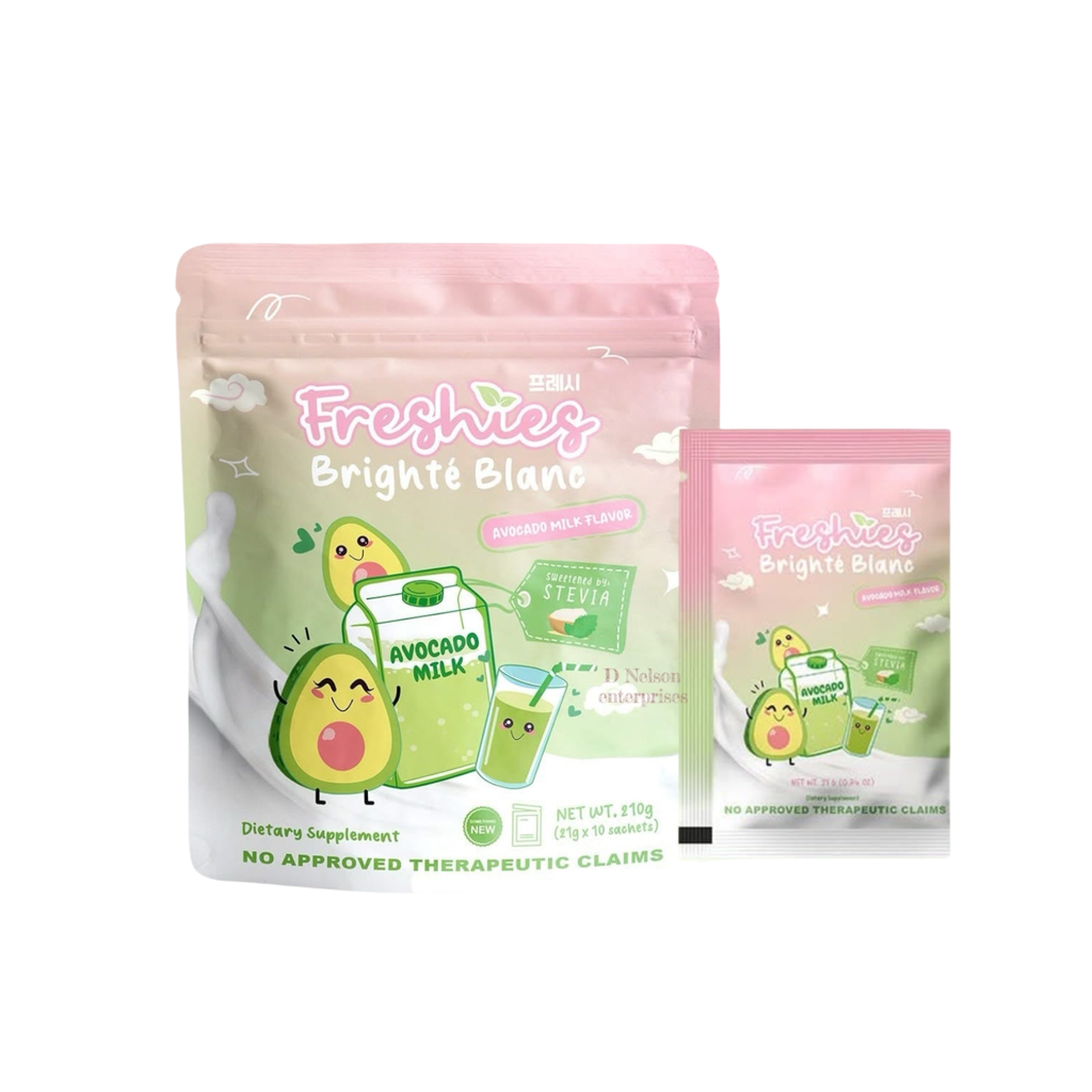 Freshies Brighté Blanc Avocado Milk Flavor (10 Sachets)