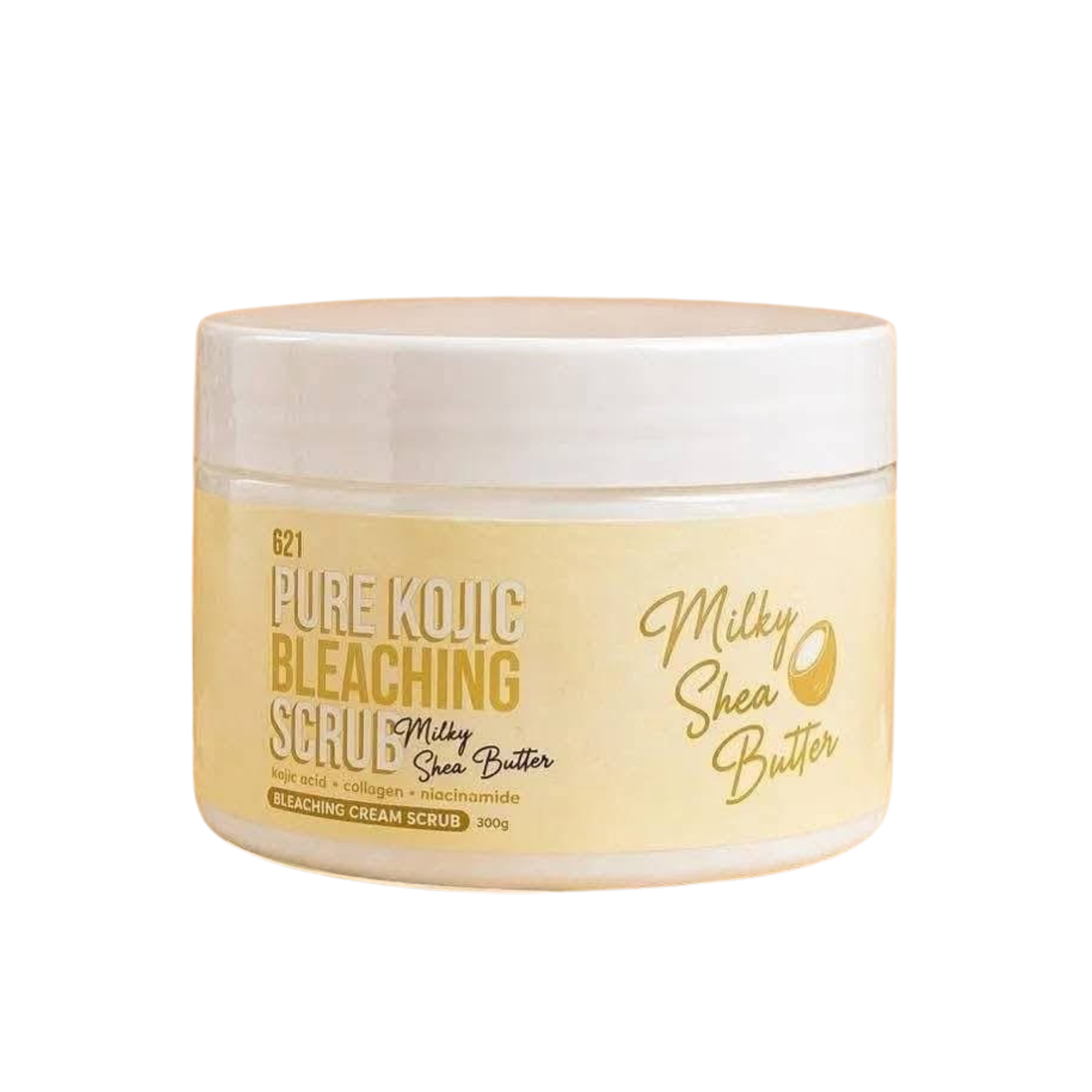 G21 Pure Kojic Bleaching Scrub Milky Shea Butter 300g