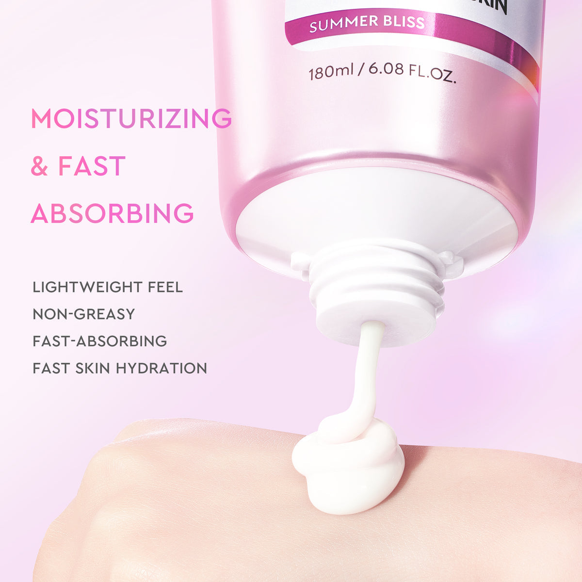 Glad2Glow Niacinamide Bright Body Serum 180ml