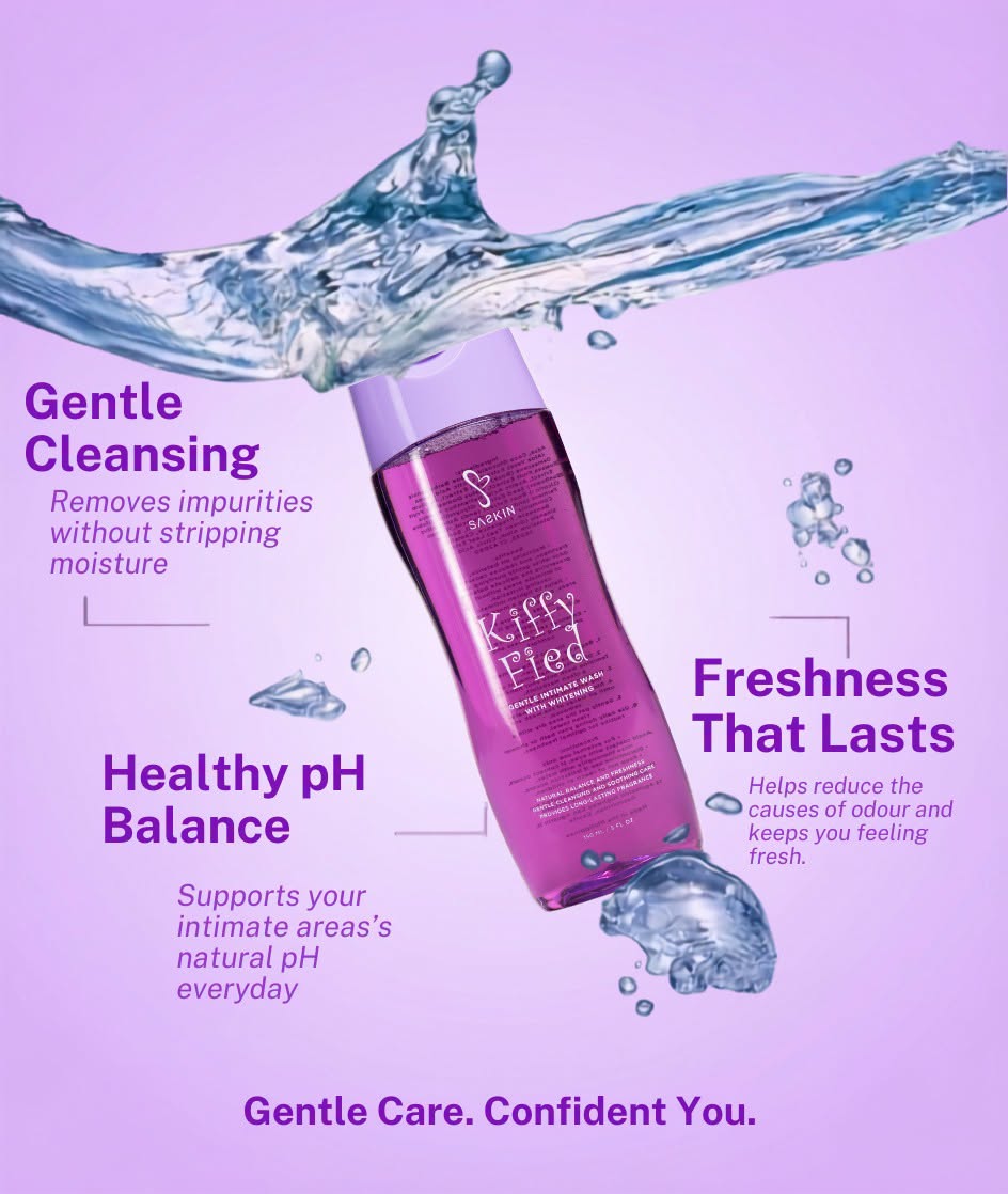 SAKIN Kiffy Fied Gentle Intimate Wash – 150ml