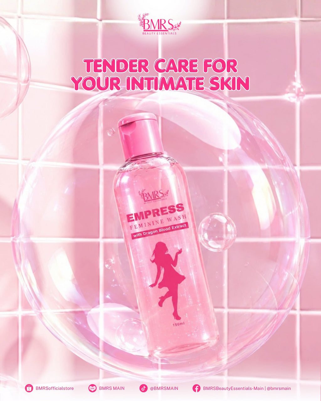 BMRS Empress Feminine Wash with Dragon Blood Extract 150ml