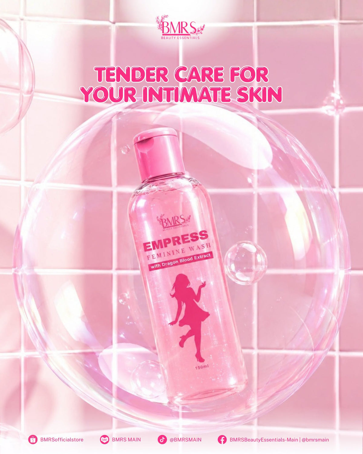 BMRS Empress Feminine Wash with Dragon Blood Extract 150ml