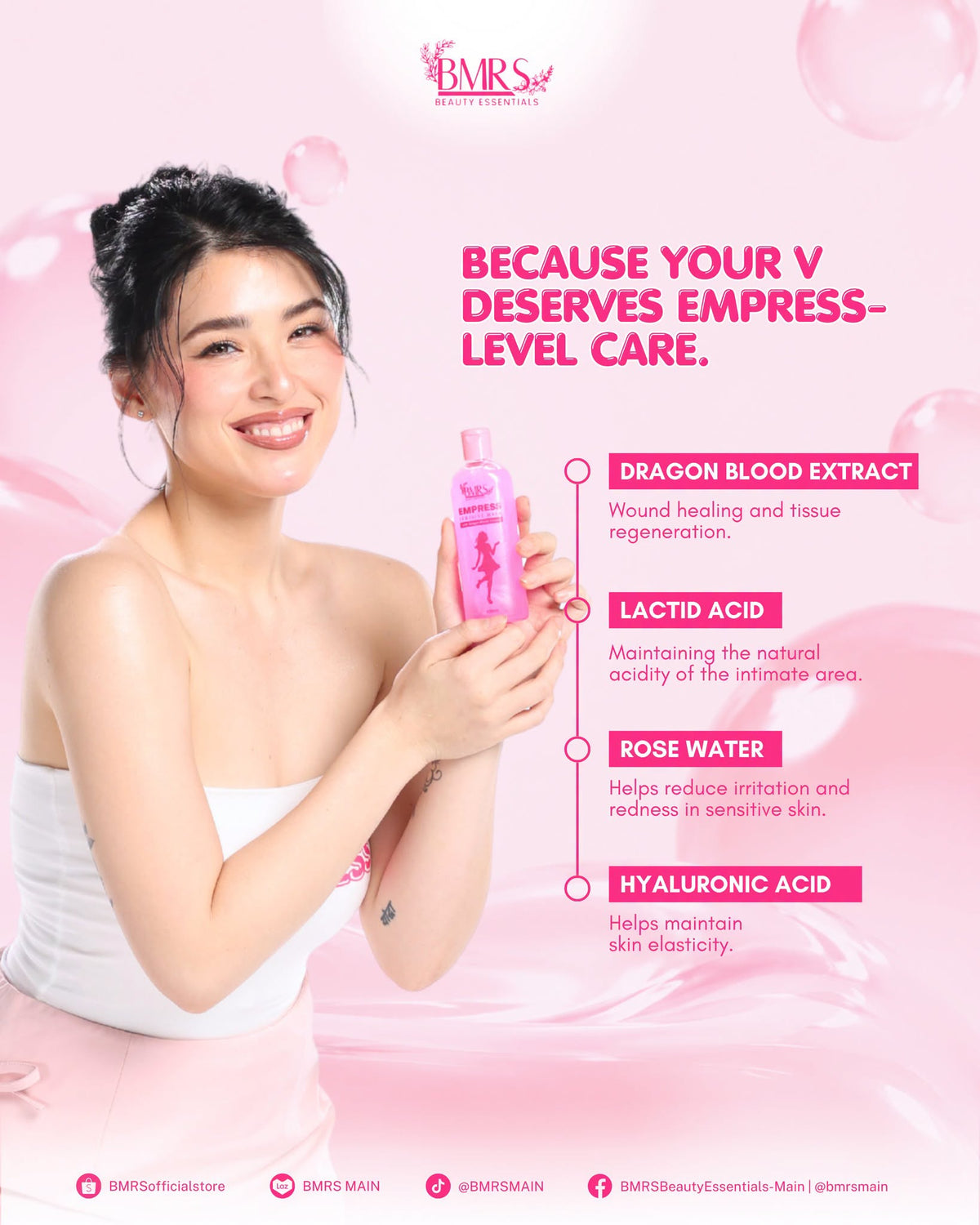 BMRS Empress Feminine Wash with Dragon Blood Extract 150ml