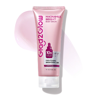 Glad2Glow Niacinamide Bright Body Serum 180ml