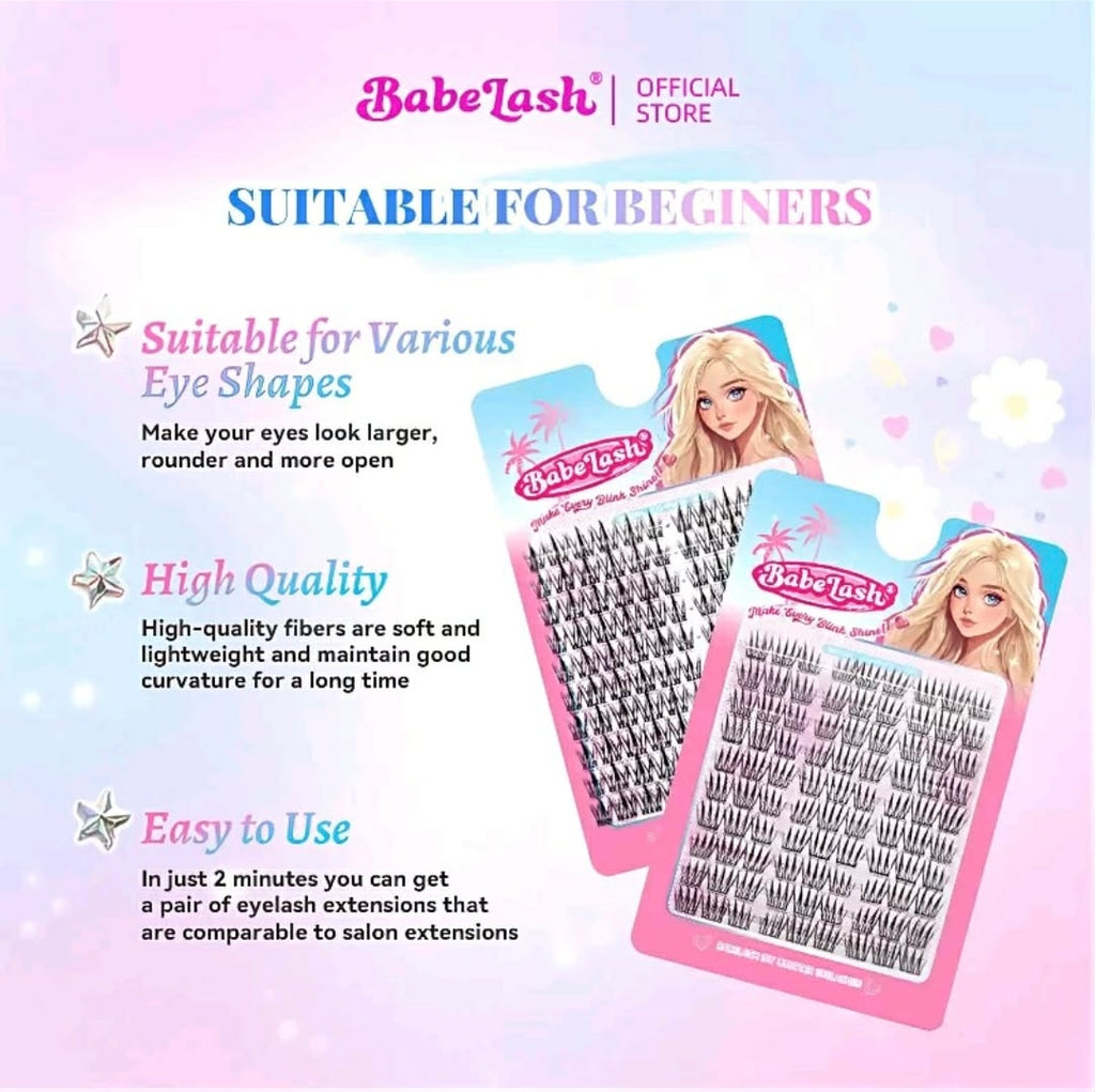 Babe Lash Glue Free Cluster Eyelashes