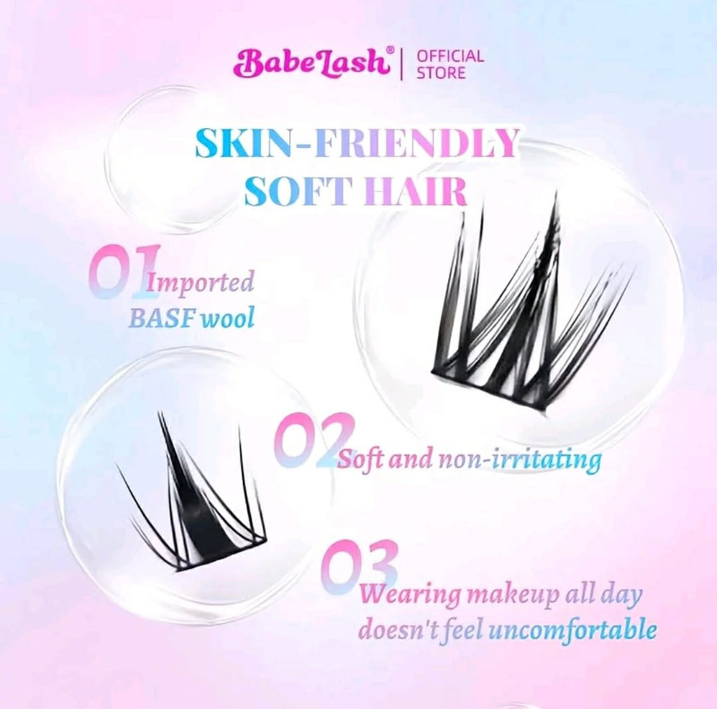 Babe Lash Glue Free Cluster Eyelashes