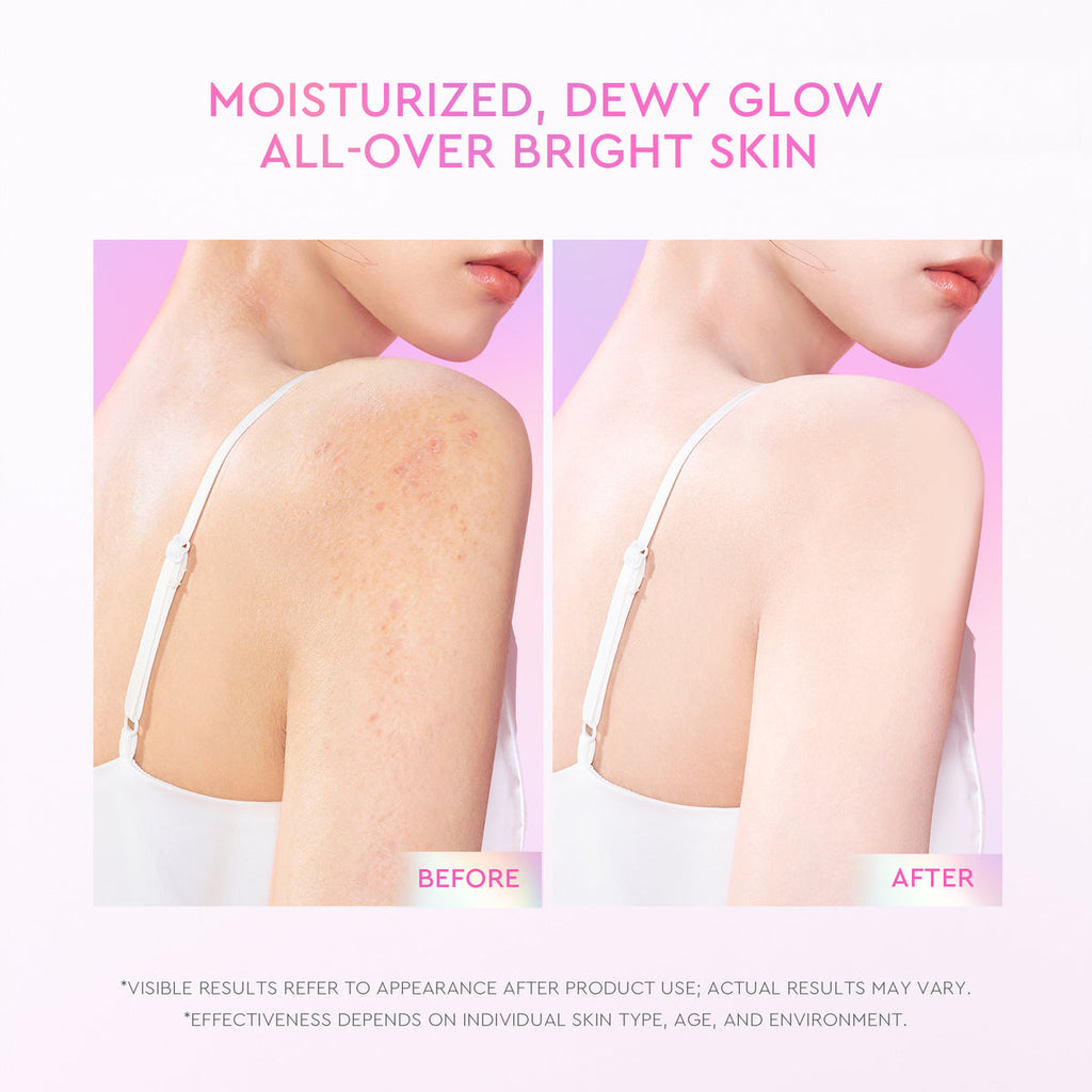Glad2Glow Niacinamide Bright Body Serum 180ml