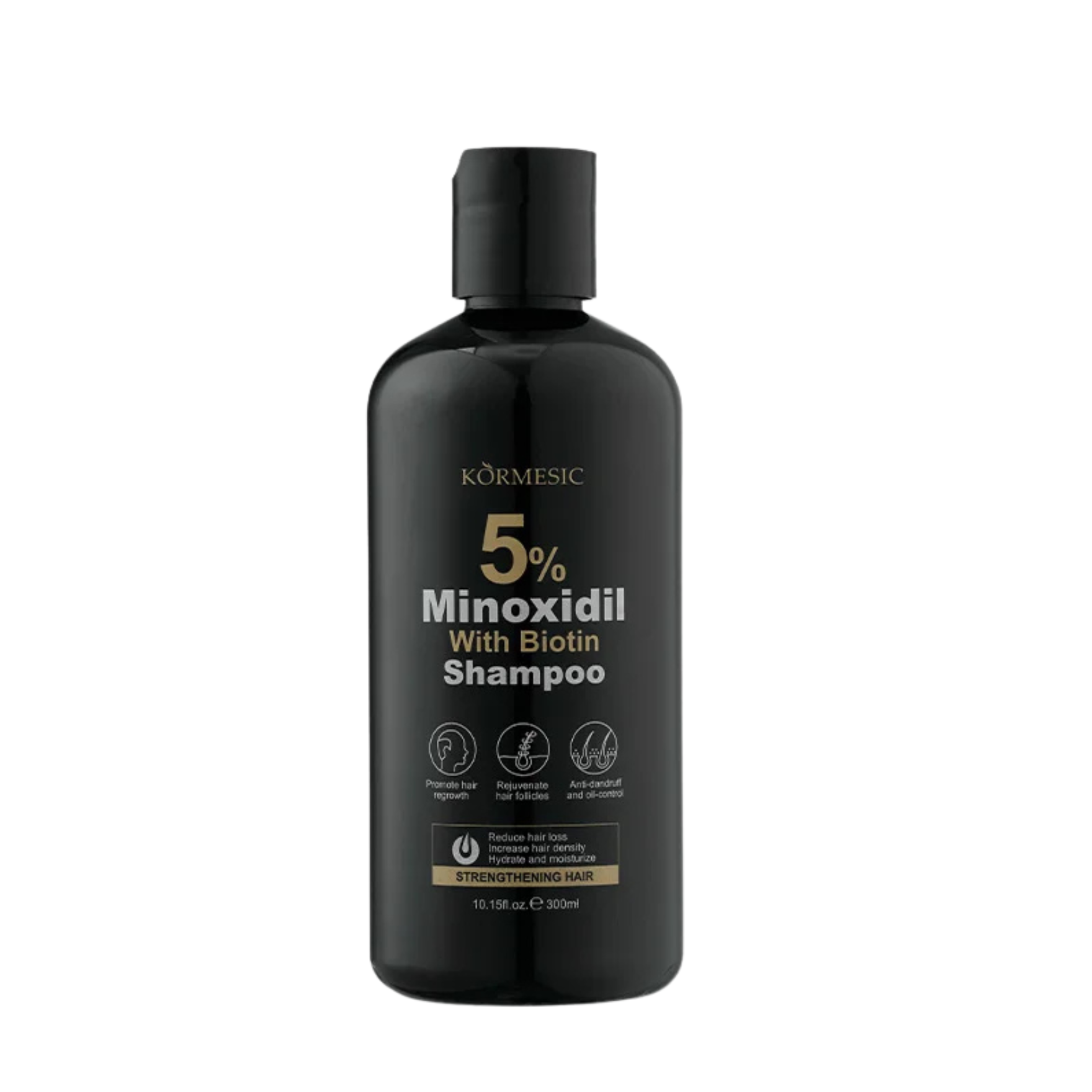 KORMESIC 5% Minoxidil with Biotin Shampoo 300ml