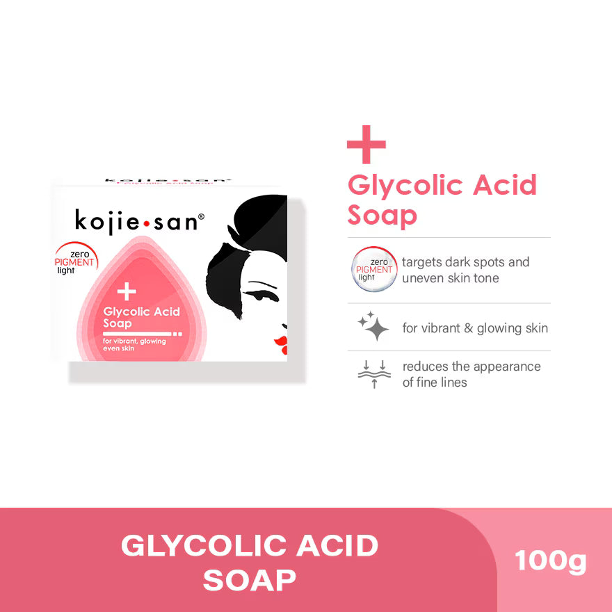 Kojie San Glycolic Acid Soap 100g