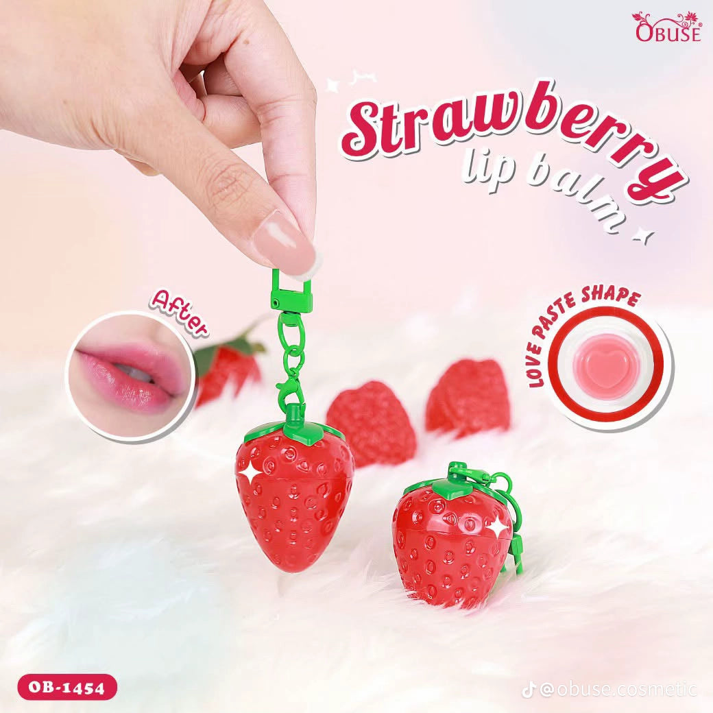 OBUSE Strawberry Magic Lip Balm