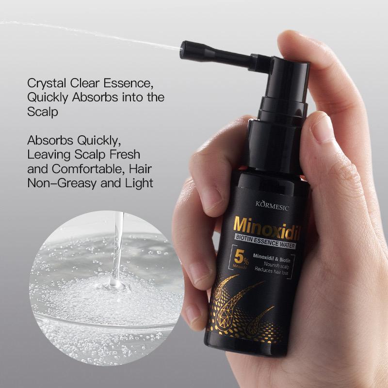 KORMESIC 5% Minoxidil with Biotin Scalp Serum 30ml