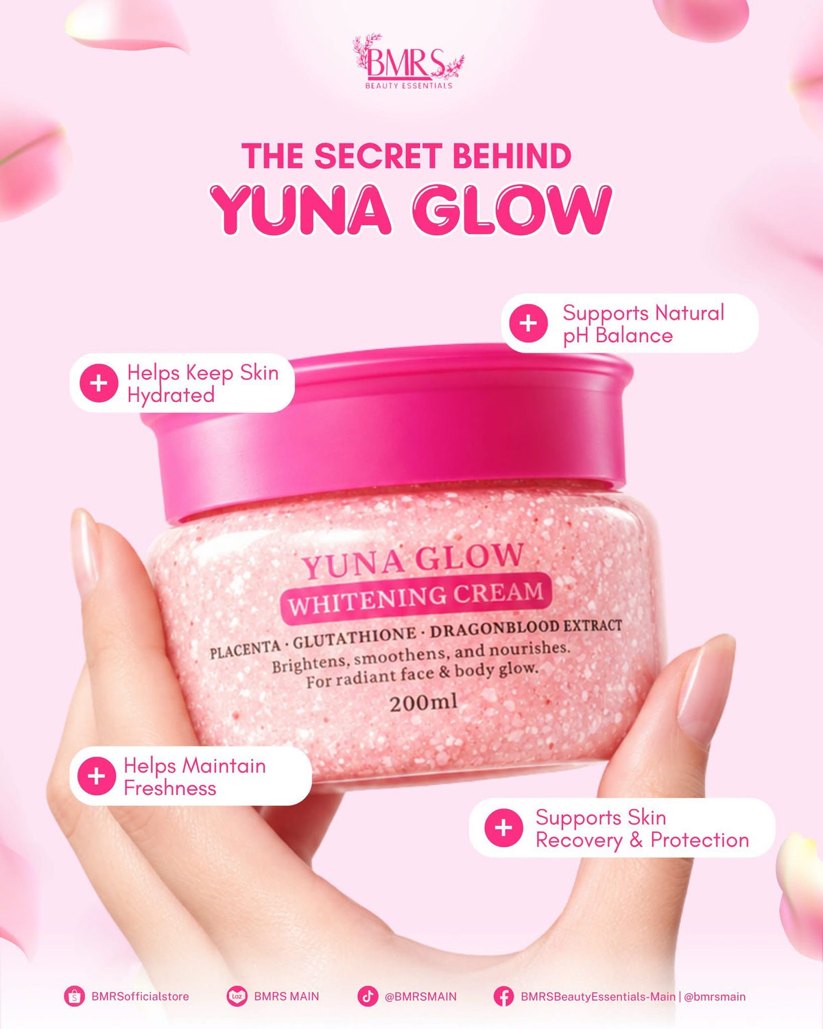 Yuna Glow Whitening Cream