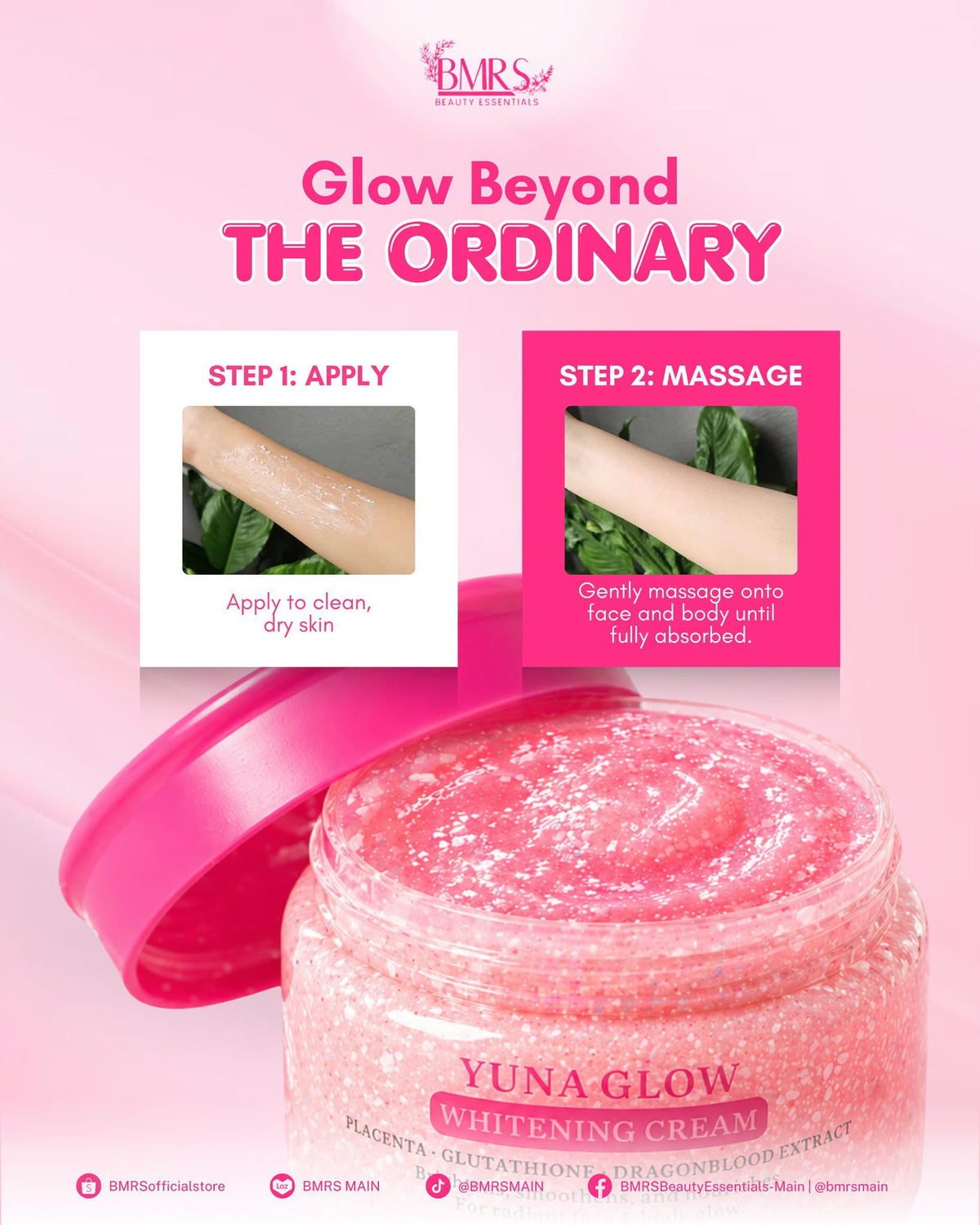 Yuna Glow Whitening Cream