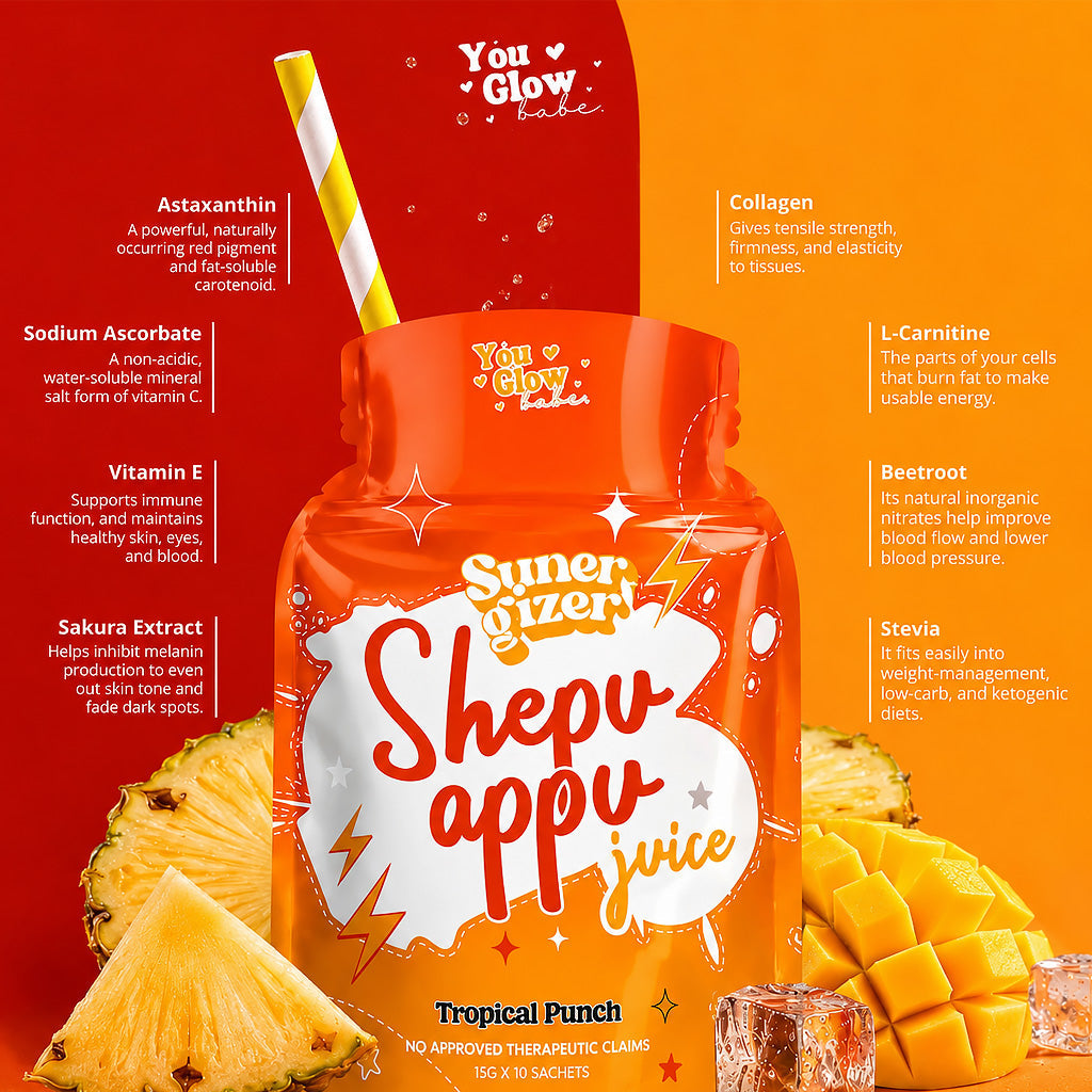 Sunergizer Shepu Appu Juice – Tropical Punch(10 Sachets)