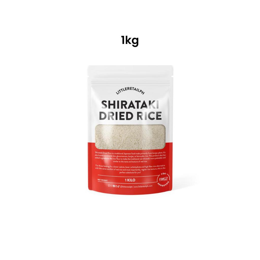 LittleRetailPH Shirataki Dried Rice 1kg