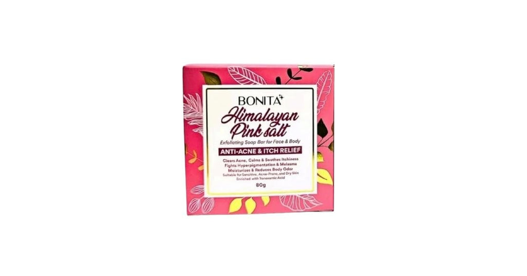 Bonita Himalayan Pink Salt Exfoliating Soap 80g