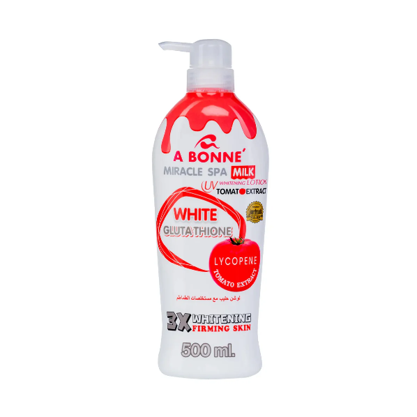 a bonne white glutathione lotion review A Bonne Miracle Spa Milk UV Whitening Lotion 500ml – Beauté Box