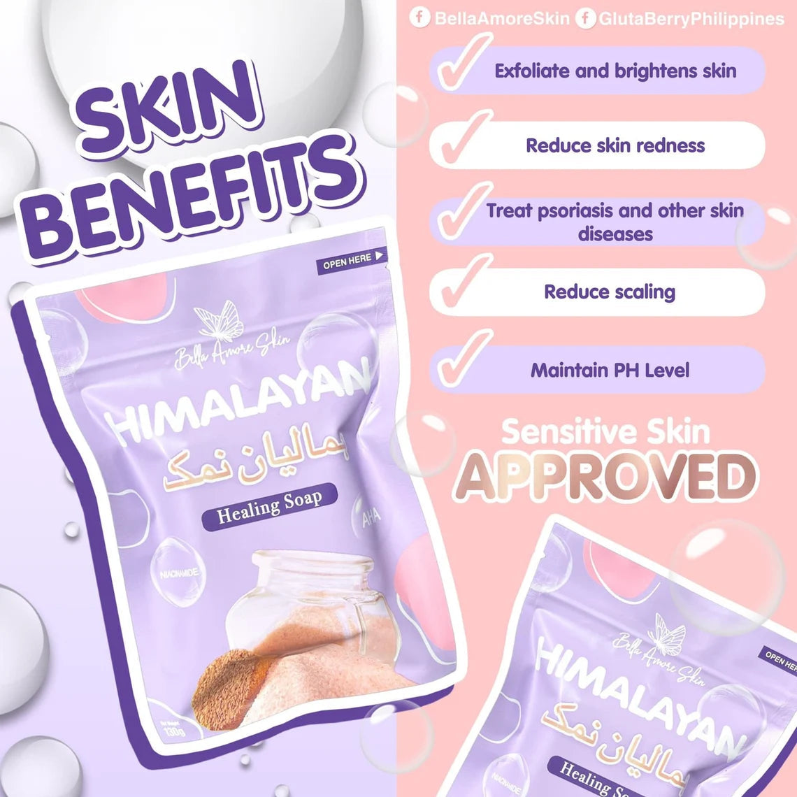 Bella Amore Skin Himalayan Brightening Soap