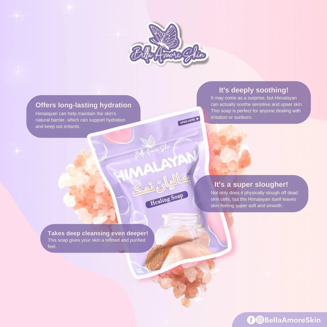 Bella Amore Skin Himalayan Brightening Soap