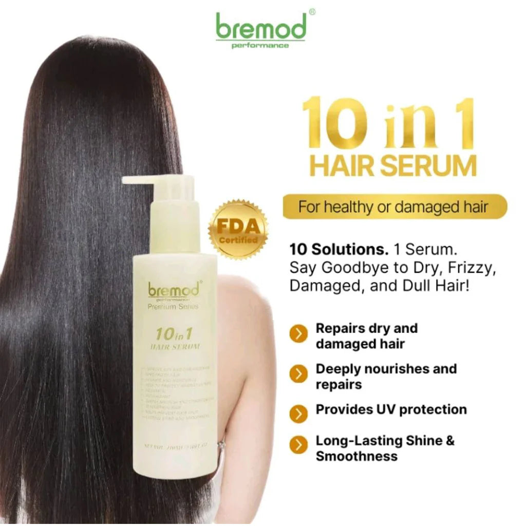 Bremod Performance Premium Series 10-in-1 Hair Cream Serum 210ml