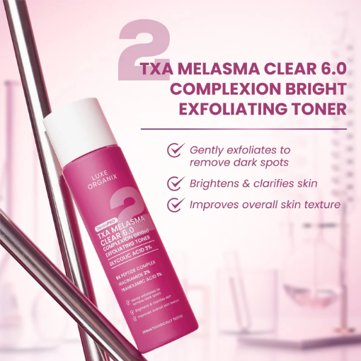 Luxe Organix DermaPRO TXA Melasma Clear Brightening ( Beauté Bundle)