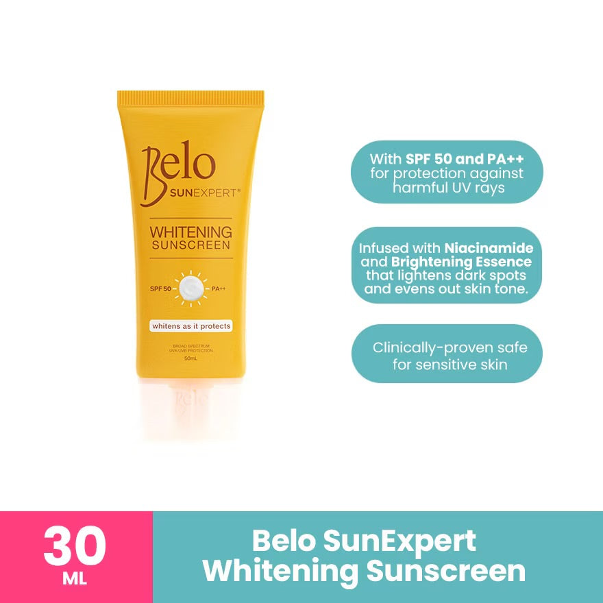 BELO SunExpert Whitening Sunscreen SPF50 50mL
