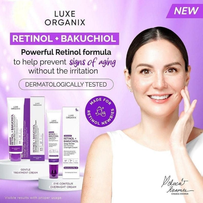 Retinol+ Bakuchiol Overnight Glow Gentle Treatment Cream 30g