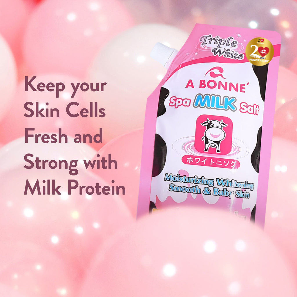 A Bonne Spa Milk Salt Triple White 350g