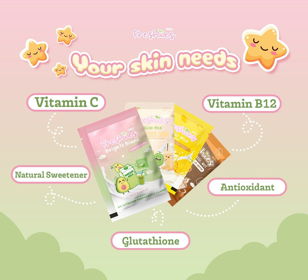 Freshies Brighté Blanc Avocado Milk Flavor (10 Sachets)