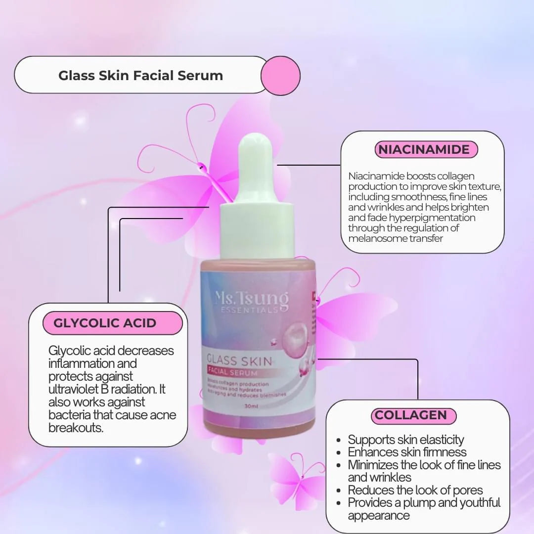 MS. TSUNG ESSENTIALS Glass Skin Facial Serum 30ml