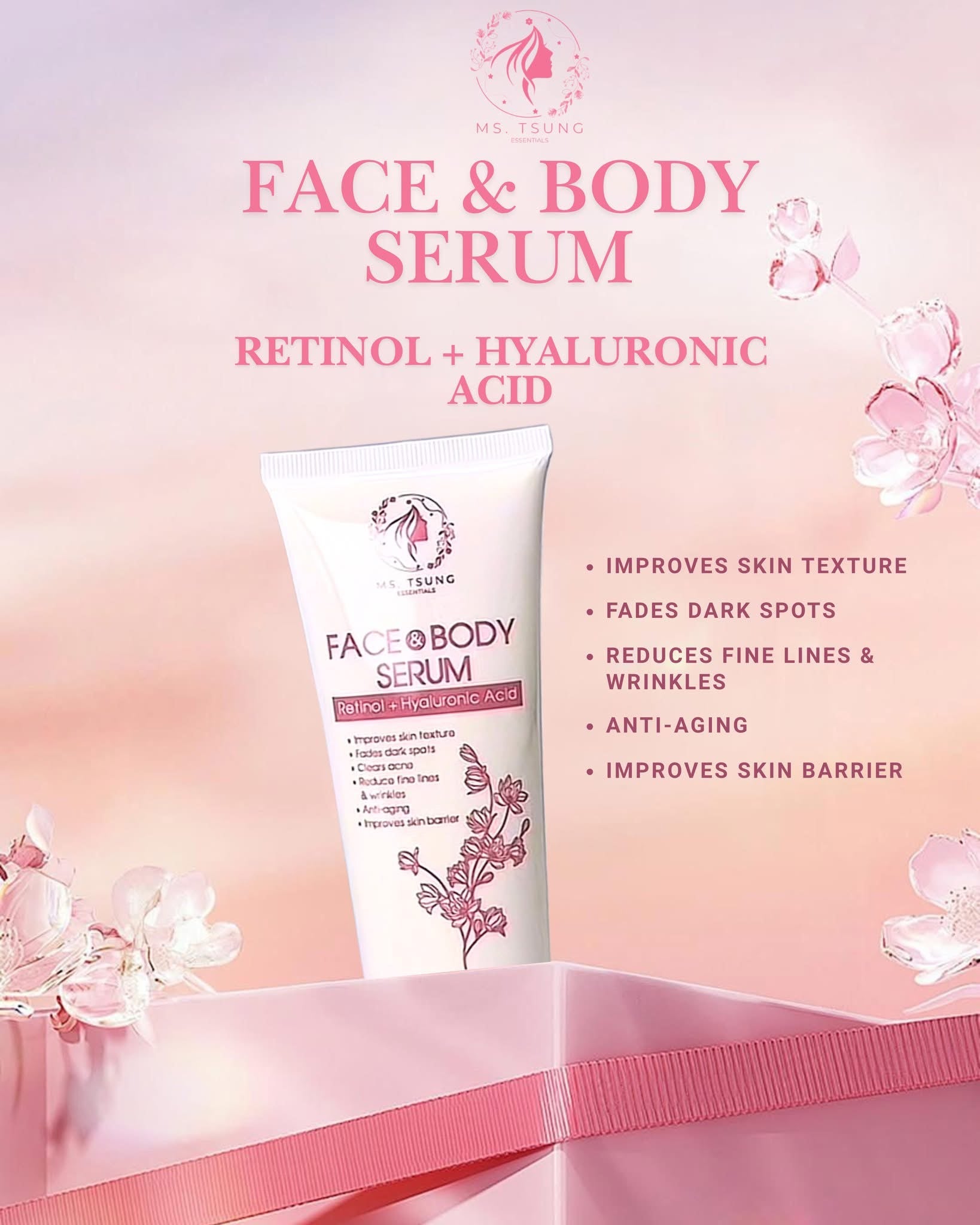 MS. TSUNG ESSENTIALS Face & Body Serum
