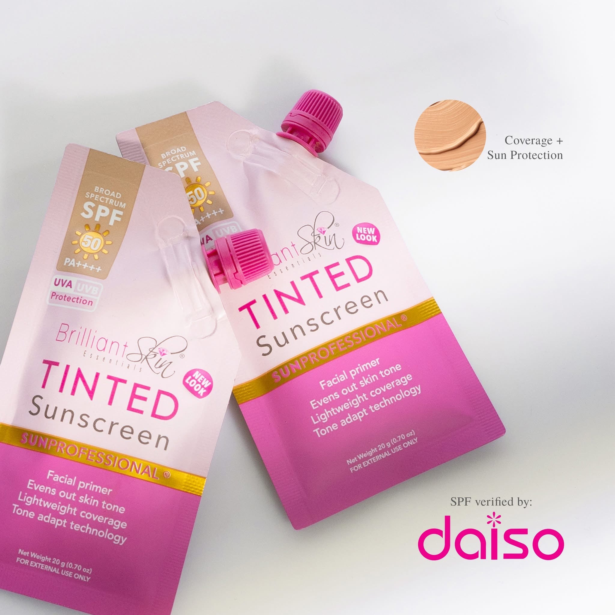 Brilliant Skin Essentials Tinted Sunscreen SPF50 PA+++ 20g