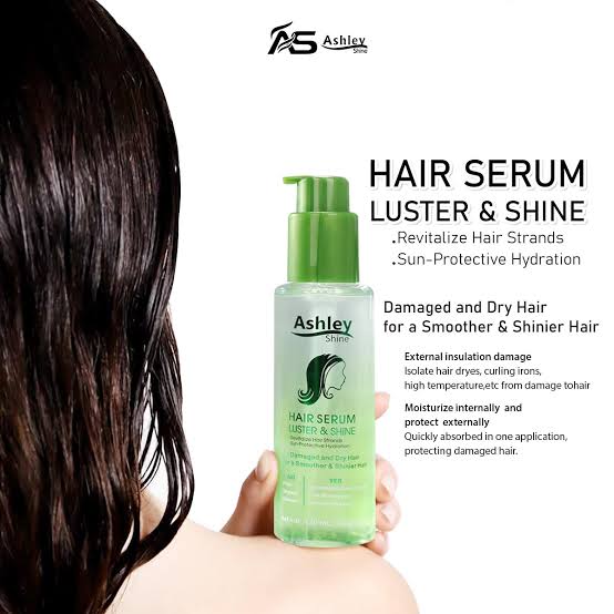 Ashley Shine Hair Serum Luster & Shine 120ml