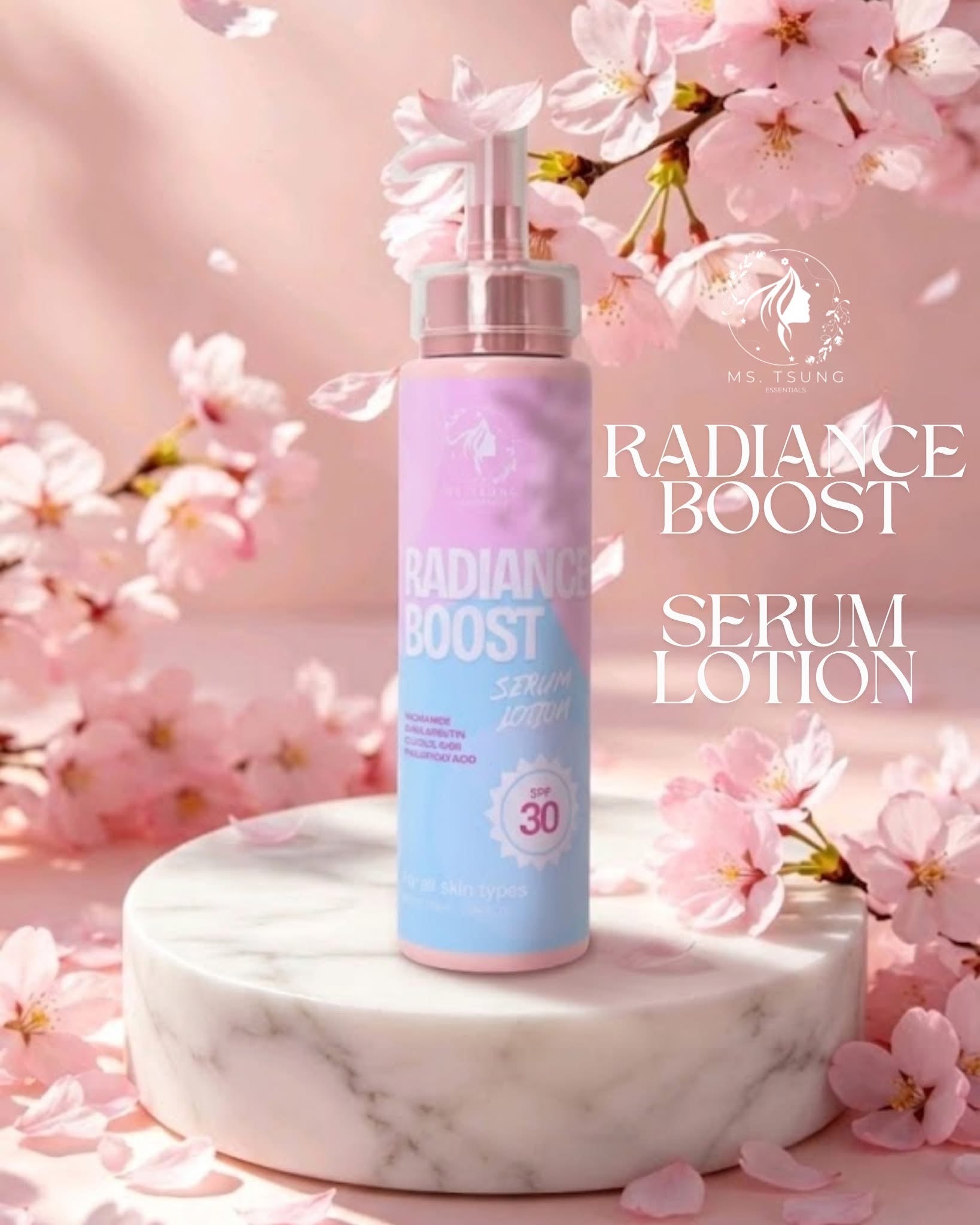 MS Tsung Essentials Radiance Boost Serum Lotion SPF 30