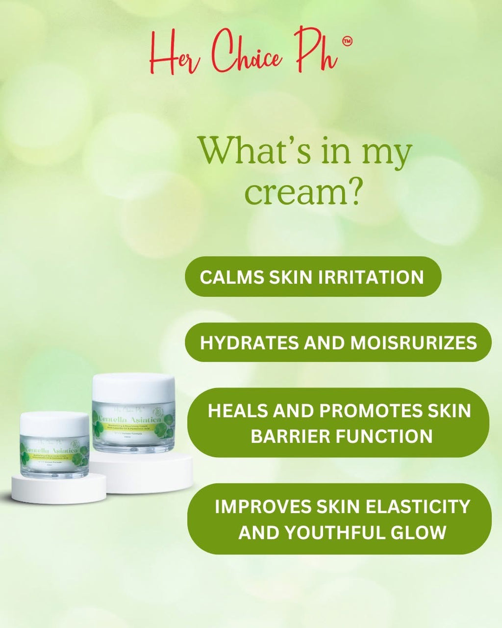 Her Choice PH Centella Asiatica Premium Repair Set