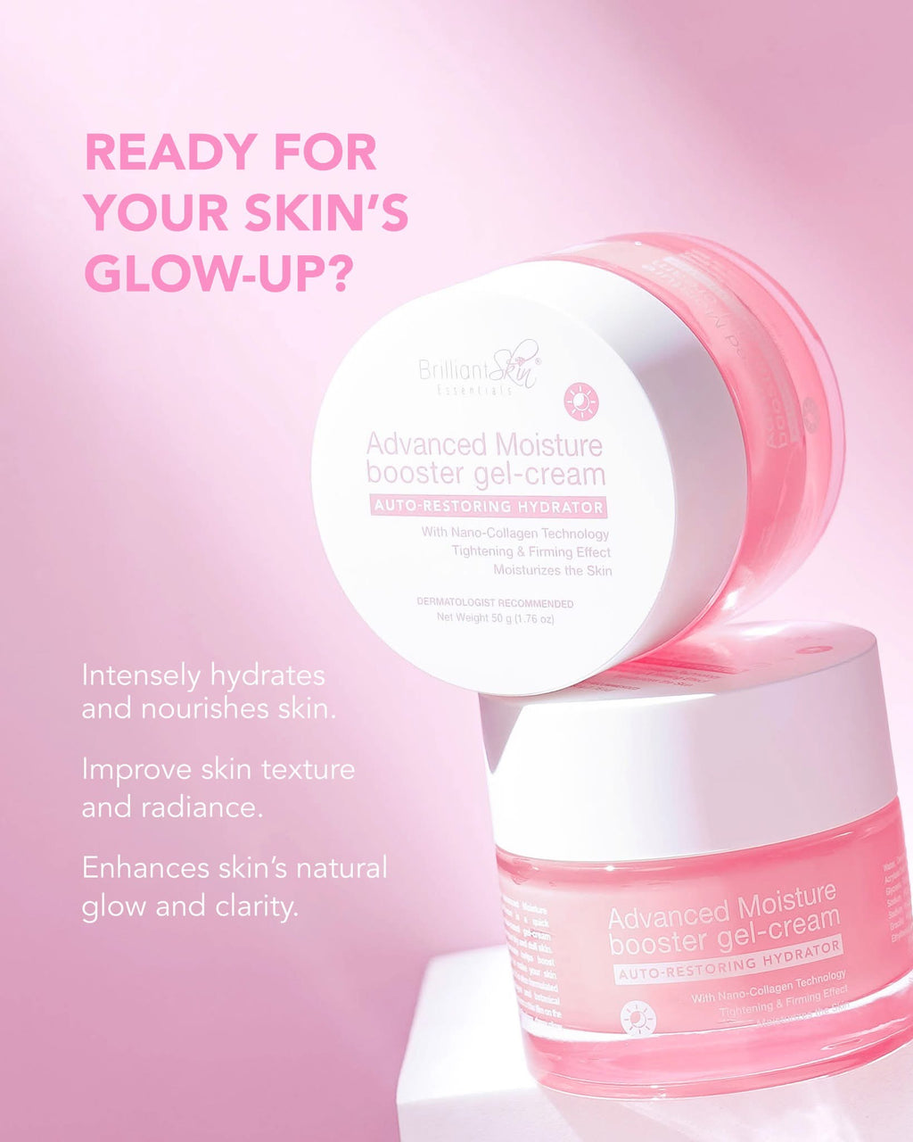 Brilliant Skin Essentials Advanced Moisture Booster Gel-Cream