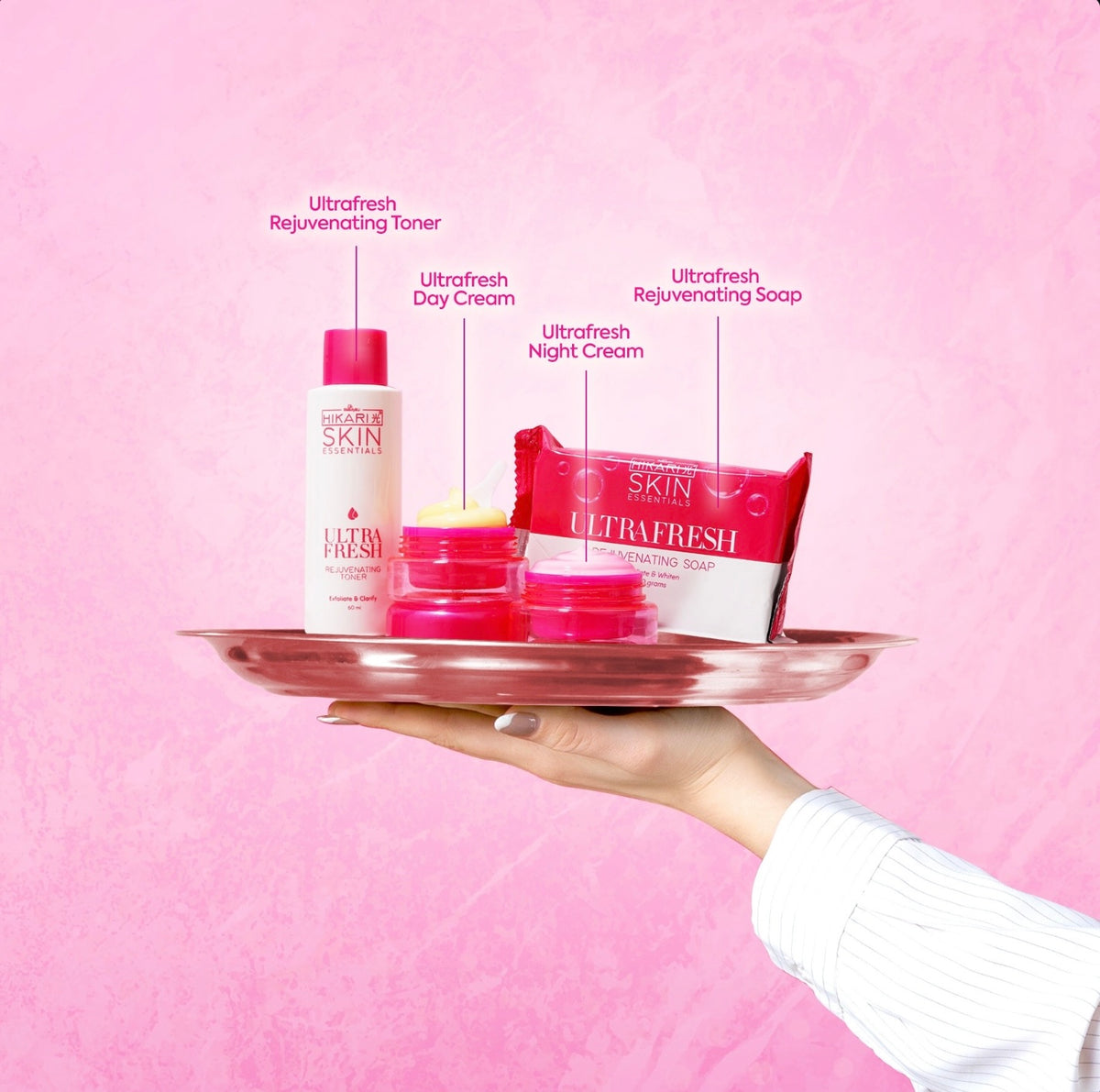 Hikari Skin Essentials Ultrafresh Rejuvenating Set