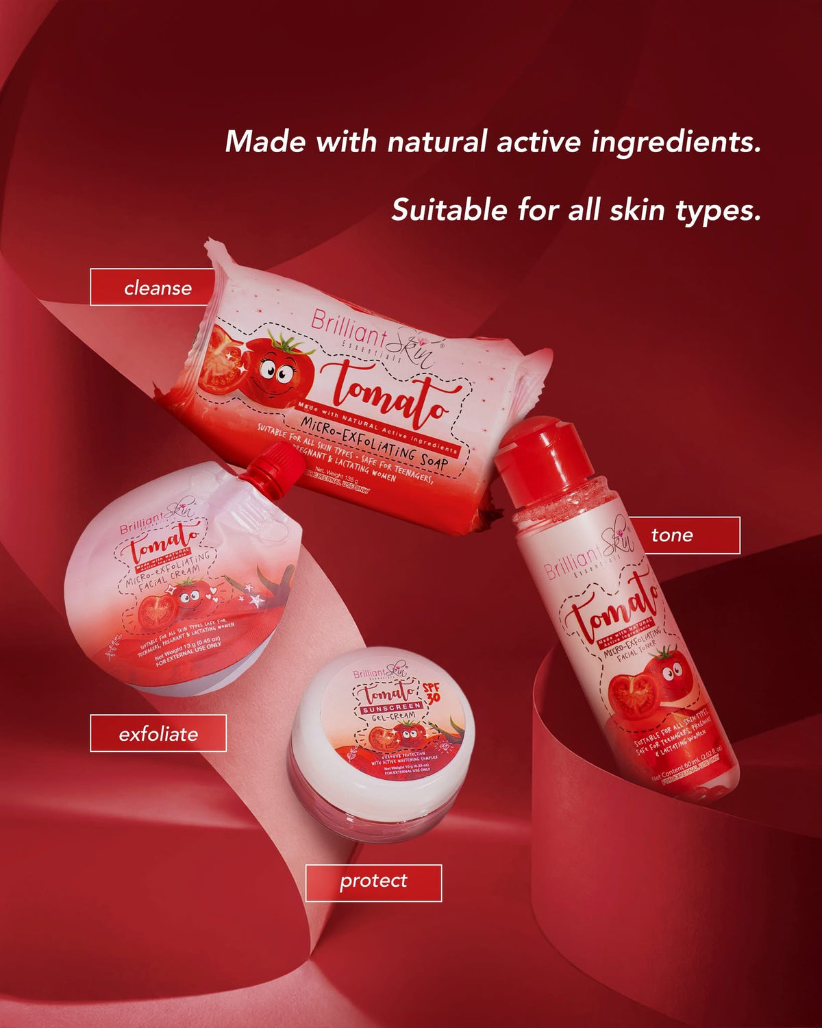 Brilliant Skin Essentials Tomato Set