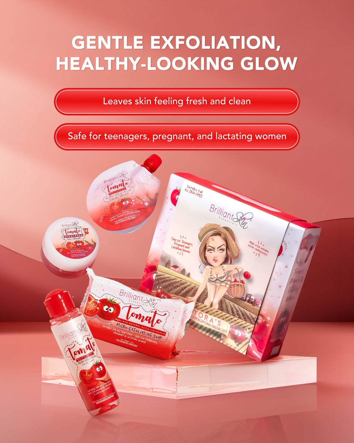 Brilliant Skin Essentials Tomato Set