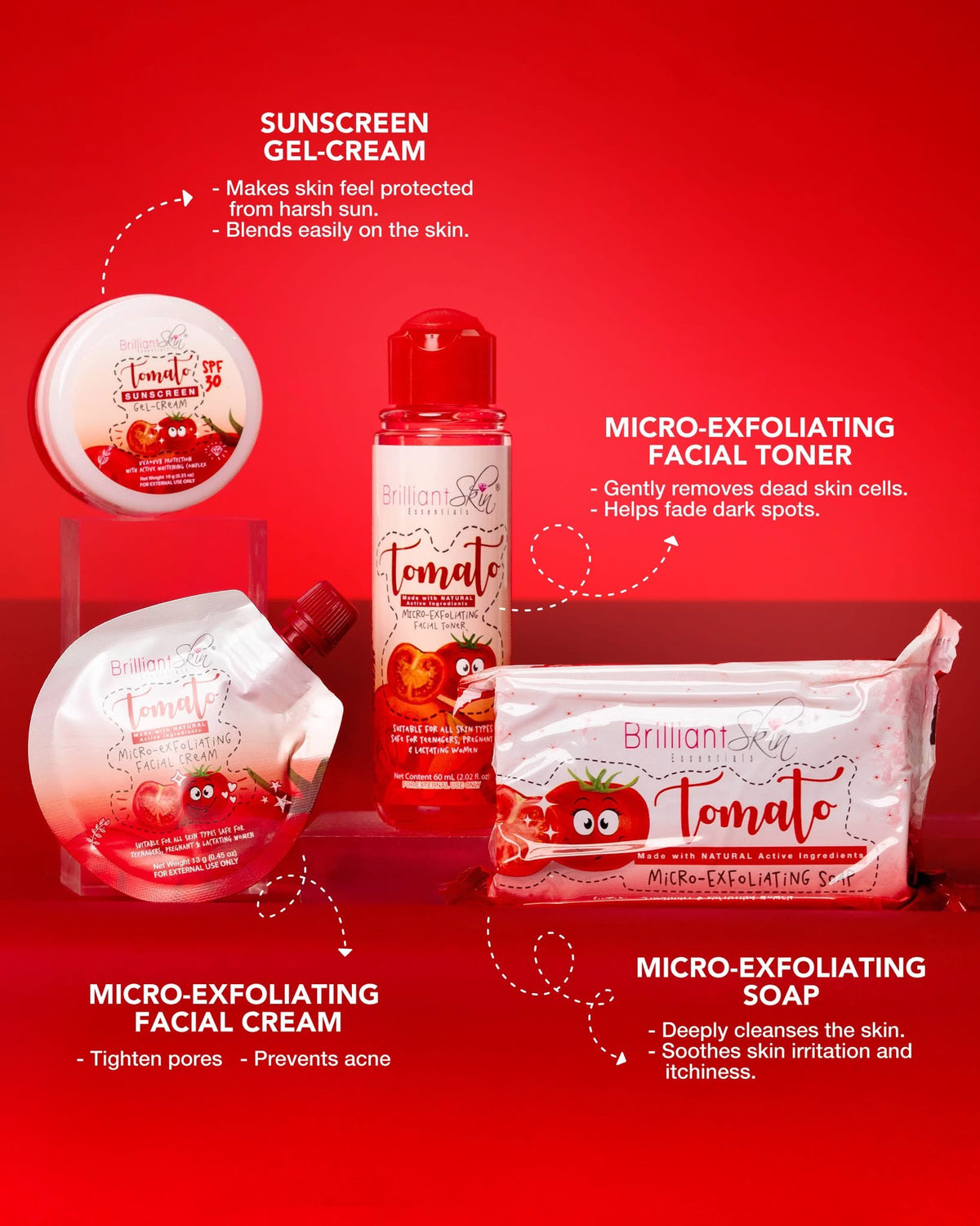 Brilliant Skin Essentials Tomato Set
