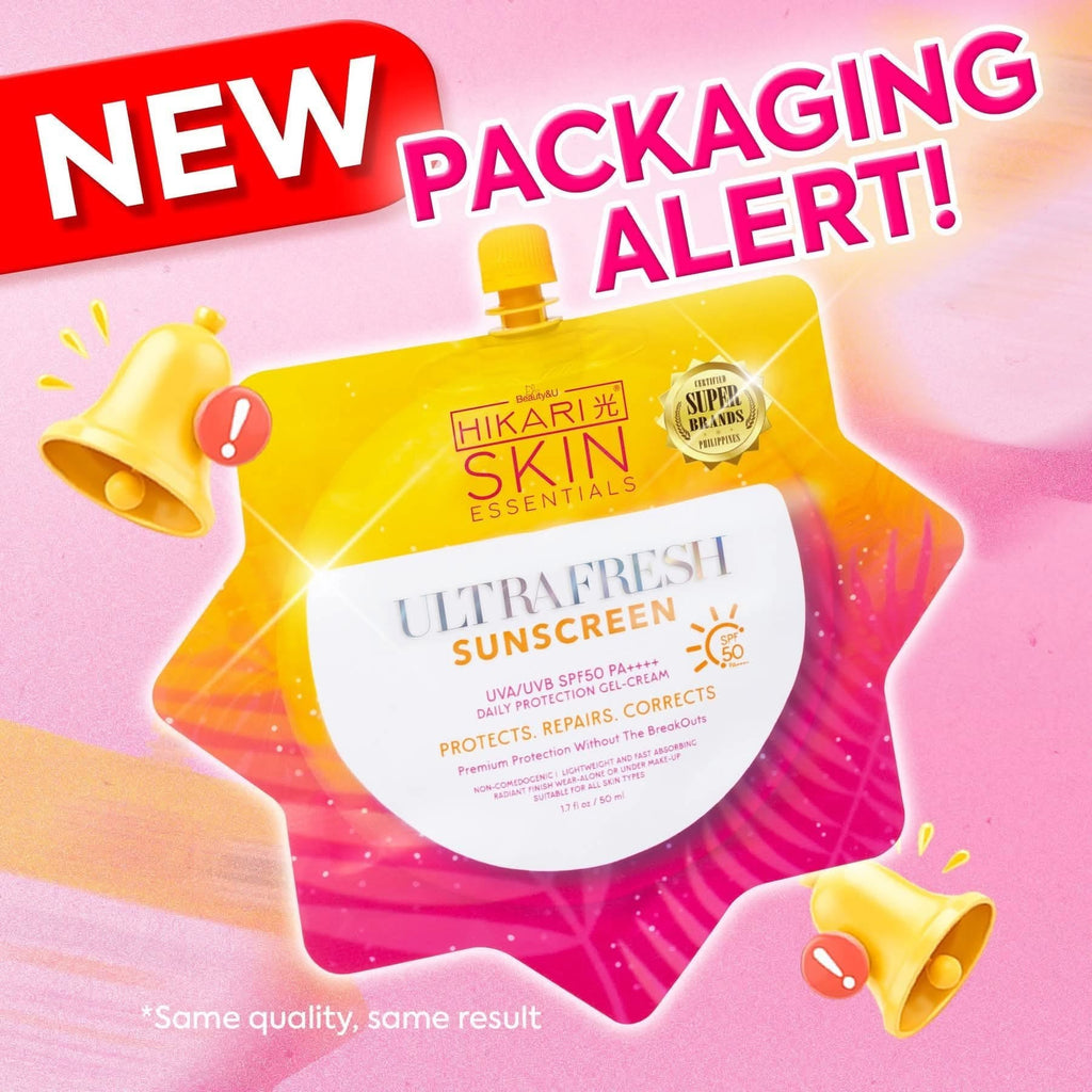 Beauty&U Hikari Skin Essentials UltraFresh Sunscreen SPF50 PA++++ 50ml