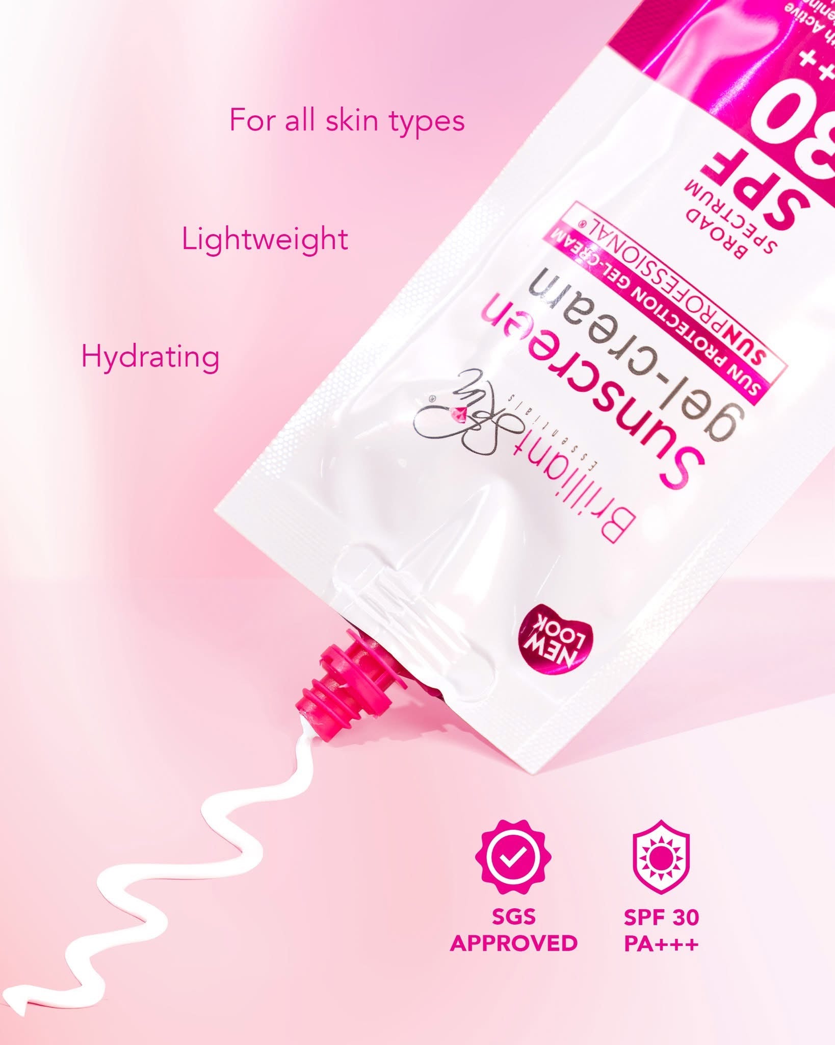 Brilliant Skin Sunscreen Gel-Cream SPF30 50g