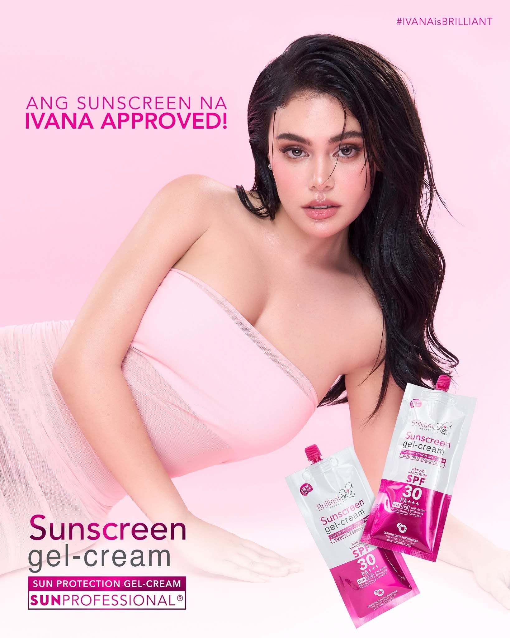 Brilliant Skin Sunscreen Gel-Cream SPF30 50g