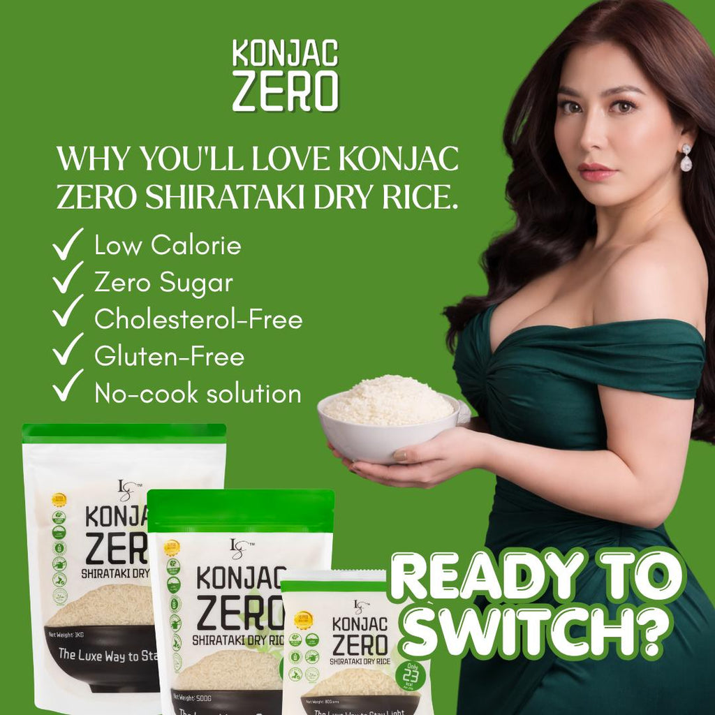 Luxe Slim Konjac Zero Shirataki Rice 500g