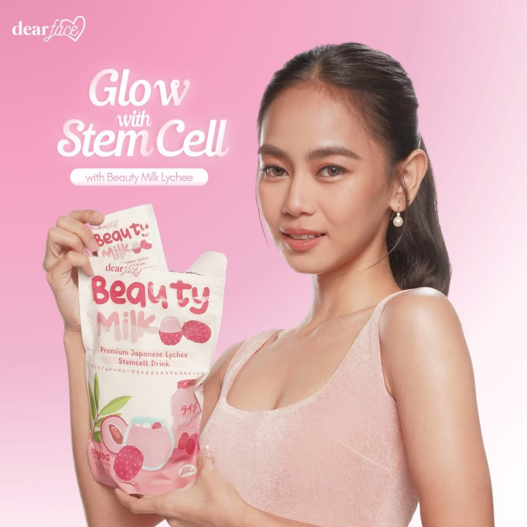 Dear Face Beauty Milk Lychee Swiss Stemcell Drink